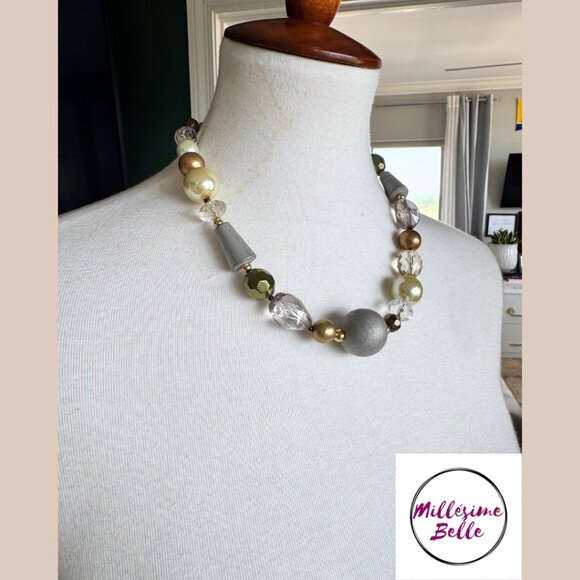 Ball Jeweled Necklace - Picture 2 of 4